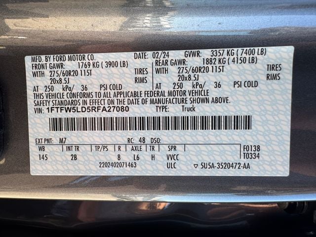 2024 Ford F-150 Lariat