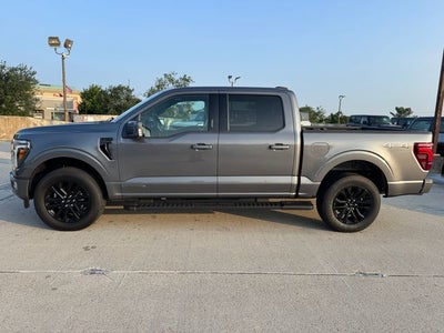 2024 Ford F-150 Lariat | Pano Sunroof | Hybrid | Black Appearance Pkg
