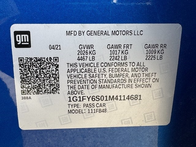 2021 Chevrolet Bolt EV LT | Heated Seats | Heated Steering Wheel | CarPlay