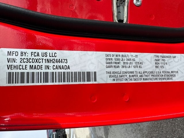 2022 Dodge Charger R/T Blacktop Package | CarPlay | Remote Start