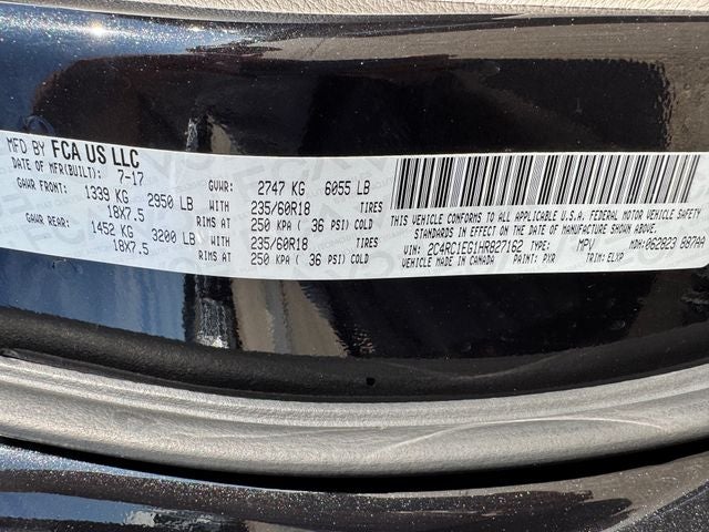 2017 Chrysler Pacifica Touring L Plus