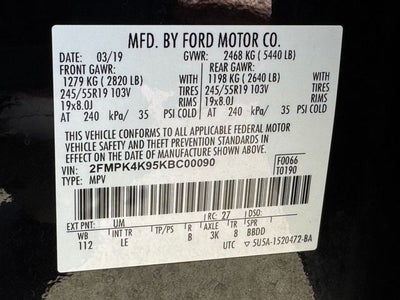 2019 Ford Edge Titanium