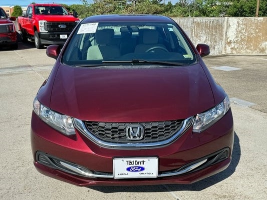 2013 Honda Civic LX | Bluetooth | 5-Speed Automatic | Low Miles! in Fairfax, VA - Ted Britt Ford of Fairfax