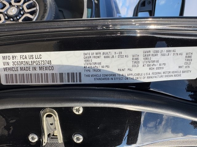 2023 RAM 3500 Laramie Longhorn | Tow Tech Plus Group | Moonroof | 4WD