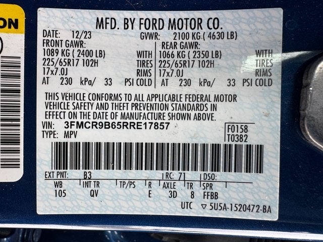 2024 Ford Bronco Sport Big Bend