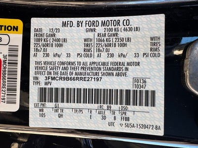 2024 Ford Bronco Sport Big Bend | Convenience Pkg | 4X4 | Co-Pilot 360+