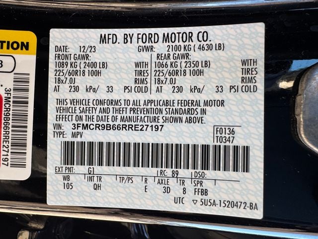 2024 Ford Bronco Sport Big Bend | Convenience Pkg | 4X4 | Co-Pilot 360+