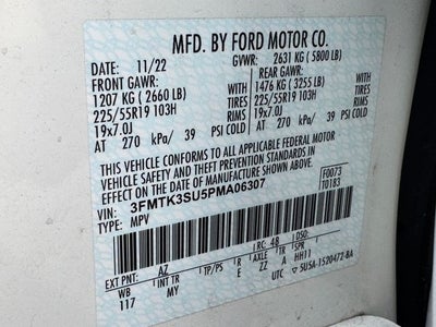 2023 Ford Mustang Mach-E Premium | B&O Sound System | 360 Camera | Wireless Carplay