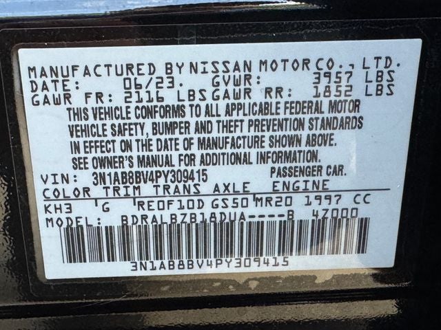 2023 Nissan Sentra S | One Owner | Clean Carfax