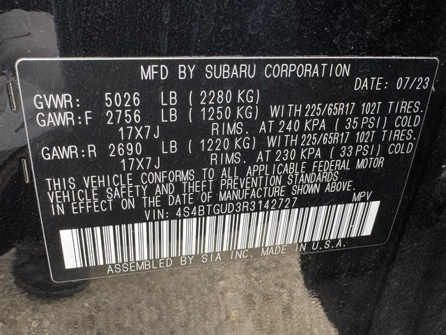 2024 Subaru Outback Wilderness