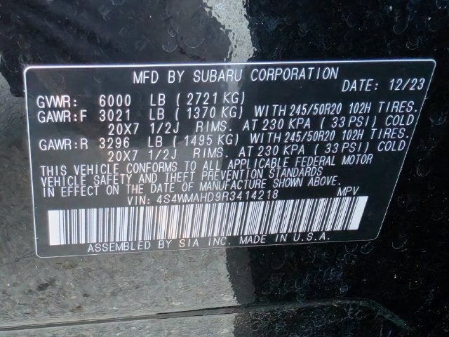 2024 Subaru Ascent Onyx Edition | Pano Roof | AWD | Option 22