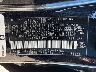 2025 Toyota Camry XSE | Pano Sunroof | Hybrid