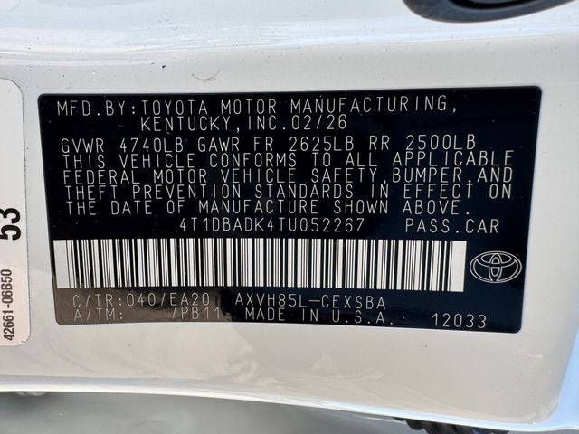 2026 Toyota Camry SE Nightshade | Multimedia Upgrade Pkg. | AWD
