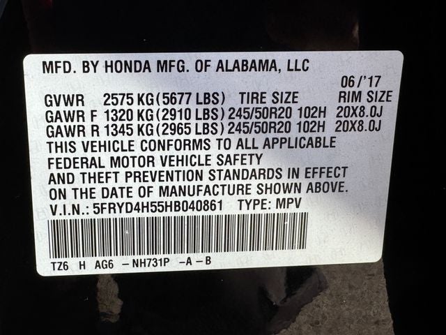 2017 Acura MDX 3.5L SH-AWD w/Technology Package