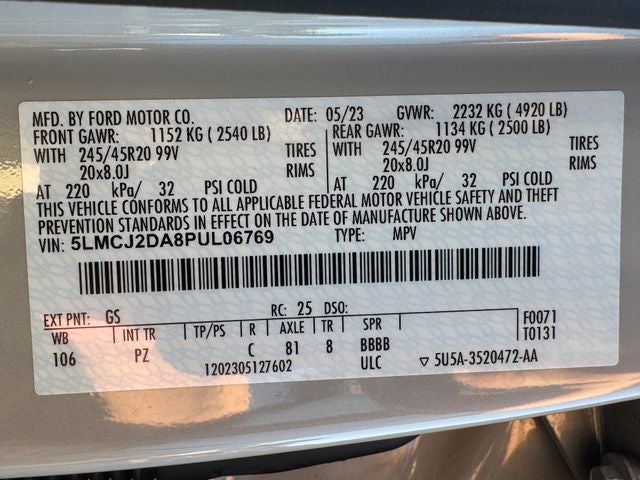 2023 Lincoln Corsair Reserve | Pano Sunroof | Heated/Cooled Seats | Jet Pkg
