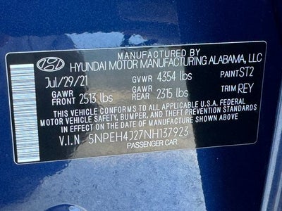 2022 Hyundai Sonata Limited | Pano Roof