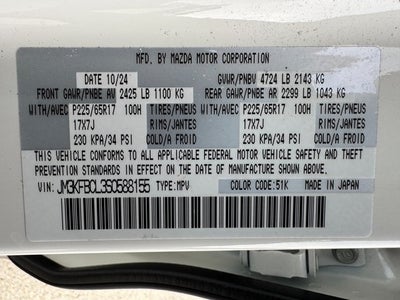 2025 Mazda Mazda CX-5 2.5 S Preferred Package