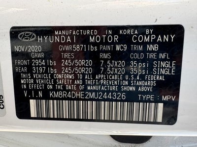 2021 Hyundai Palisade SEL