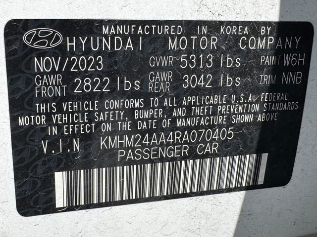 2024 Hyundai IONIQ 6 SE