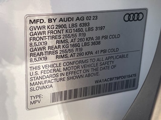 2023 Audi Q7 45 Premium quattro in Fairfax, VA - Ted Britt Ford of Fairfax