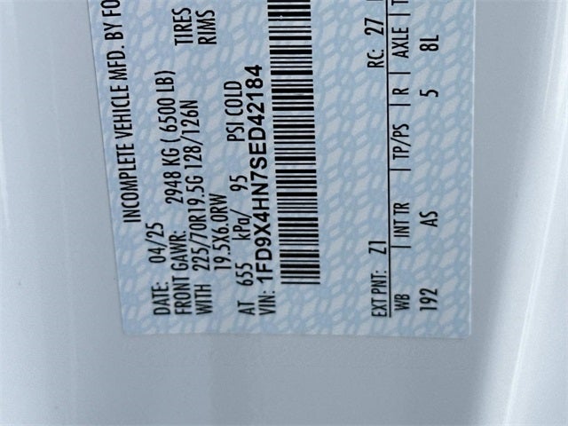 2025 Ford F-450SD XL DRW