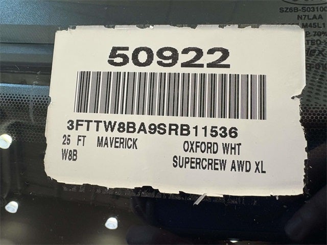 2025 Ford Maverick XL CUSTOM