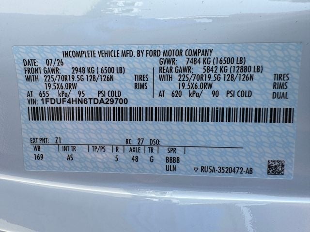 2026 Ford F-450SD DRW
