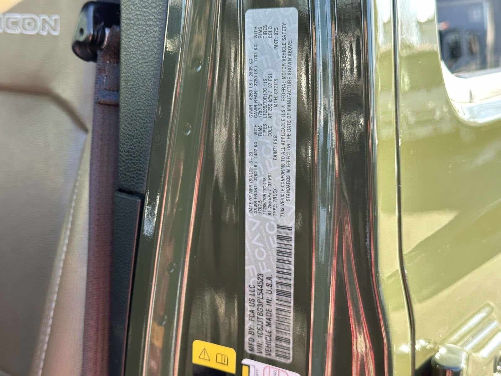 2023 Jeep Gladiator Rubicon