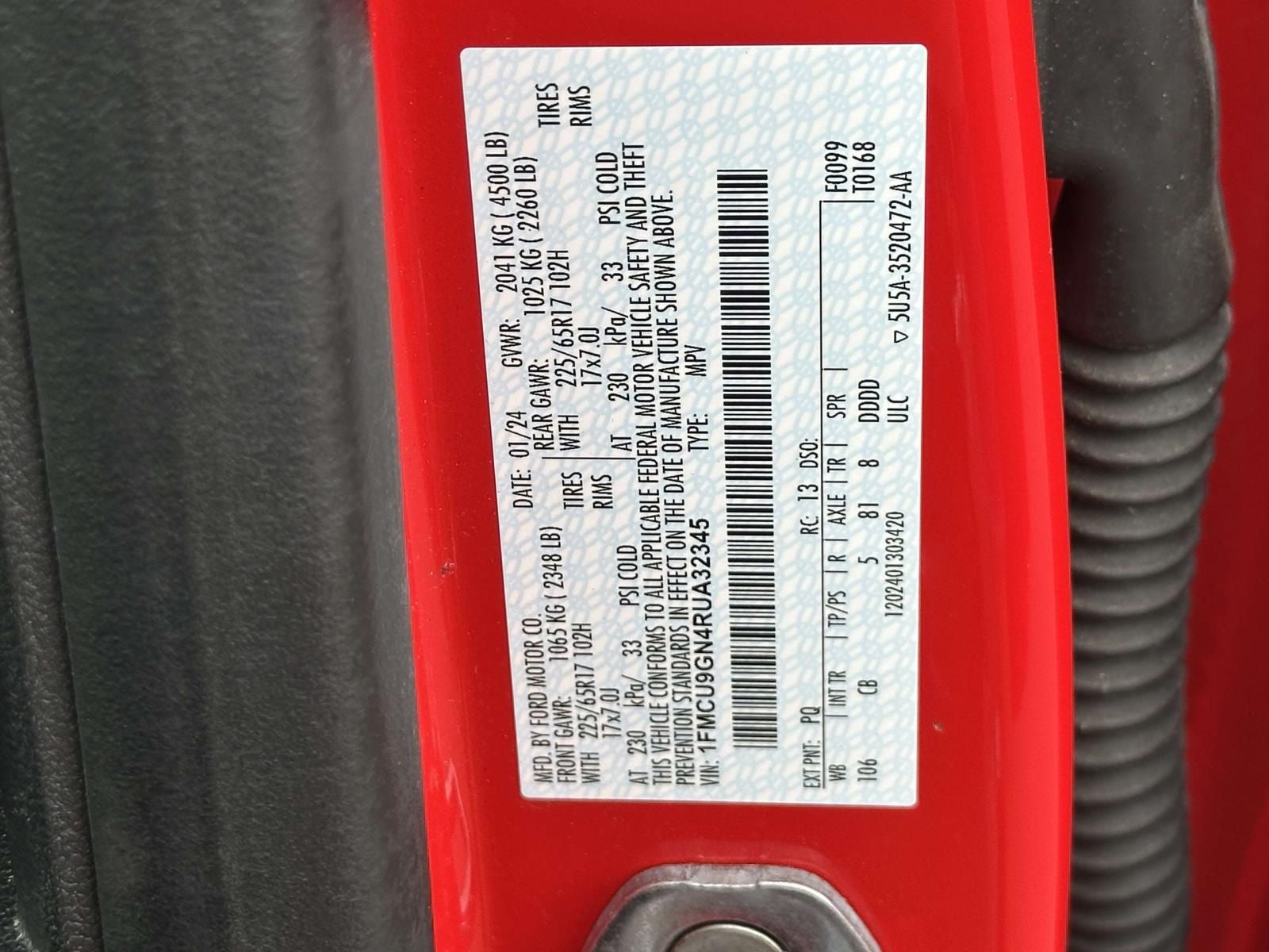 2024 Ford Escape Active