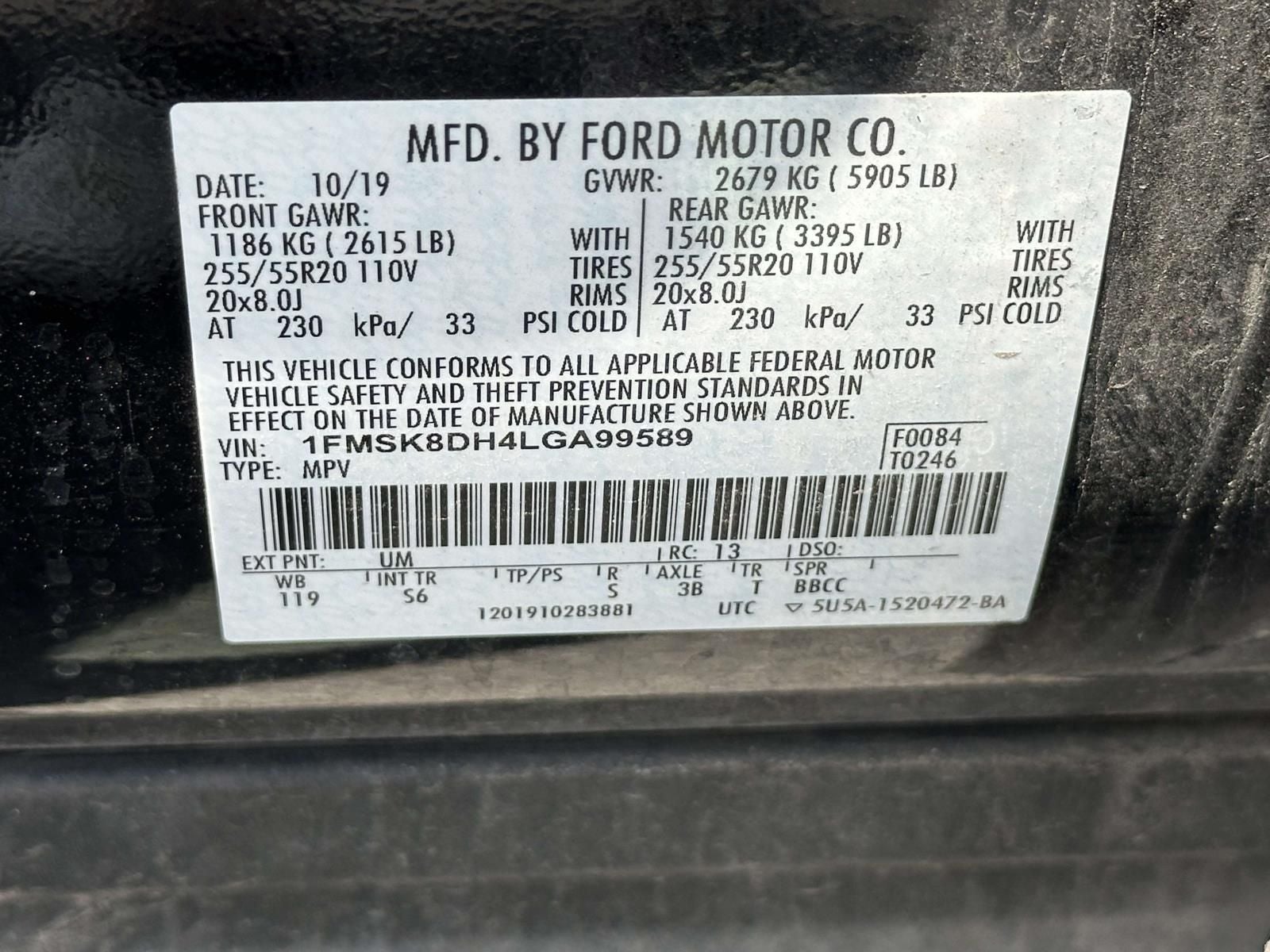 2020 Ford Explorer XLT