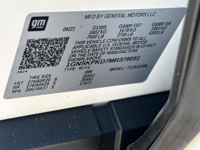 2021 Chevrolet Tahoe Z71