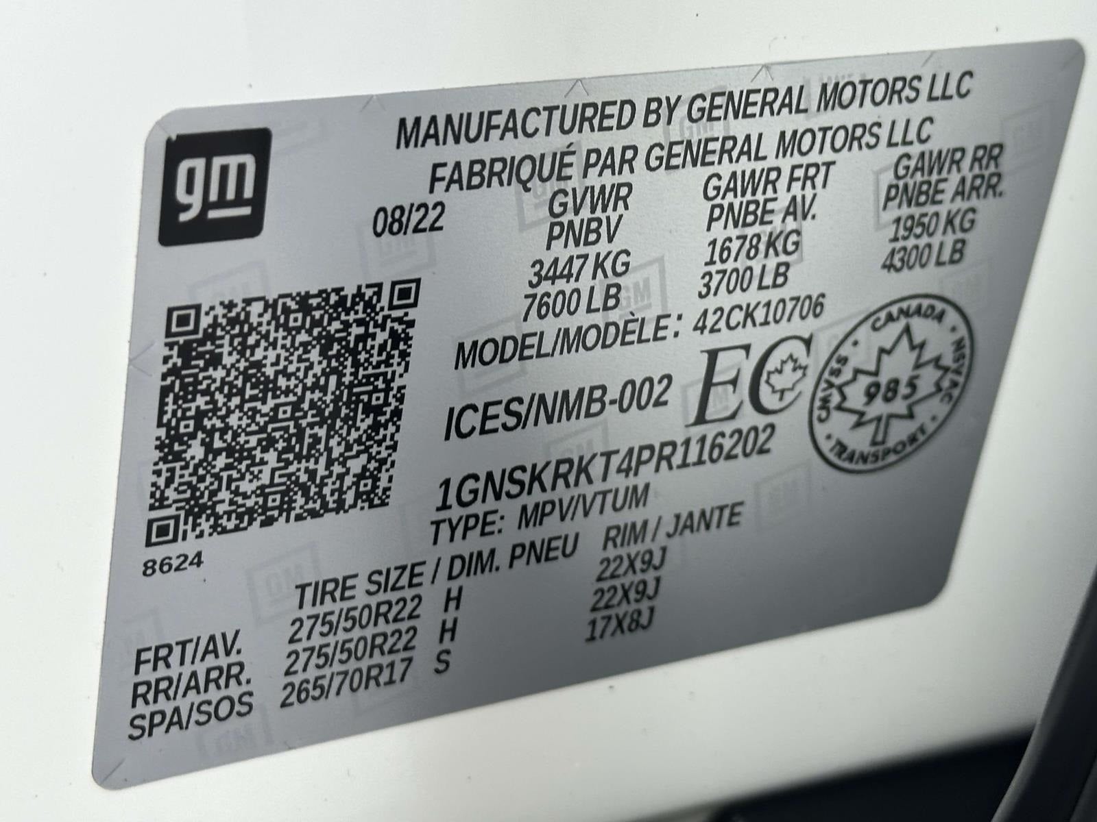 2023 Chevrolet Tahoe RST