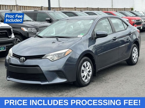 2014 Toyota Corolla LE ECO