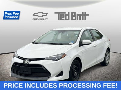 2017 Toyota Corolla LE