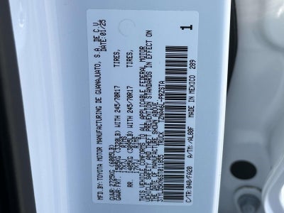 2025 Toyota Tacoma SR