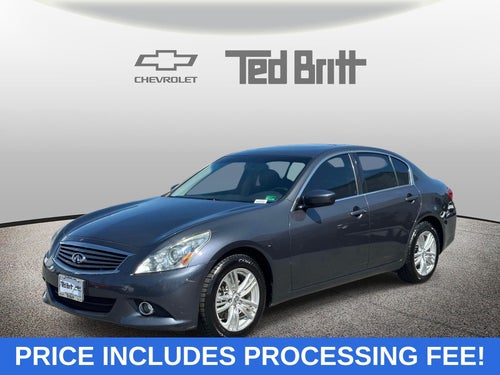 2010 INFINITI G37 X