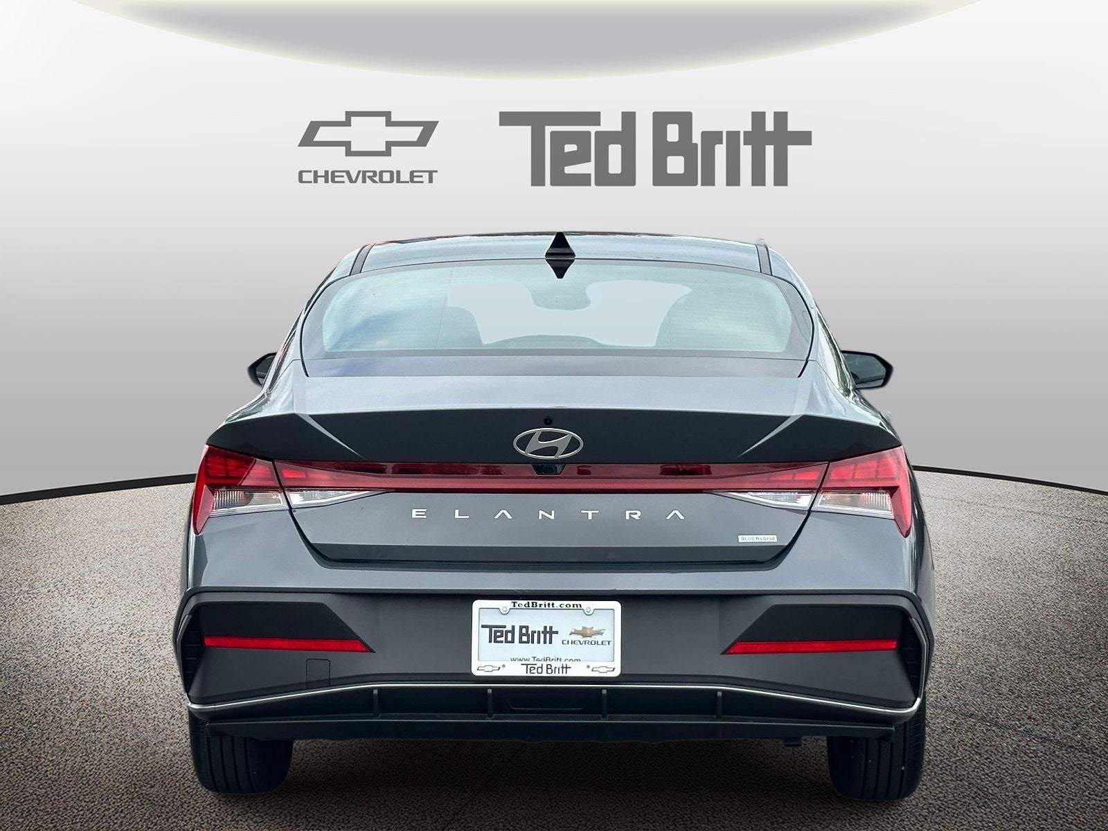 2026 Hyundai Elantra Hybrid Blue