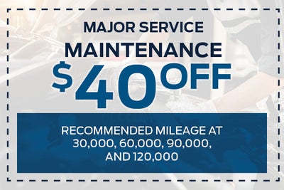 Major Service Maintenance