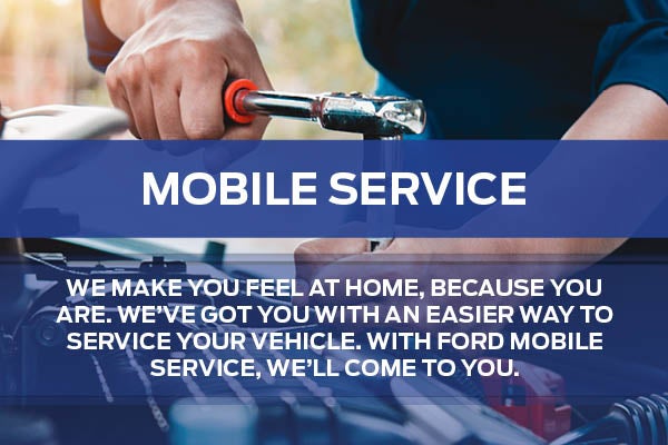 Mobile Service Available!