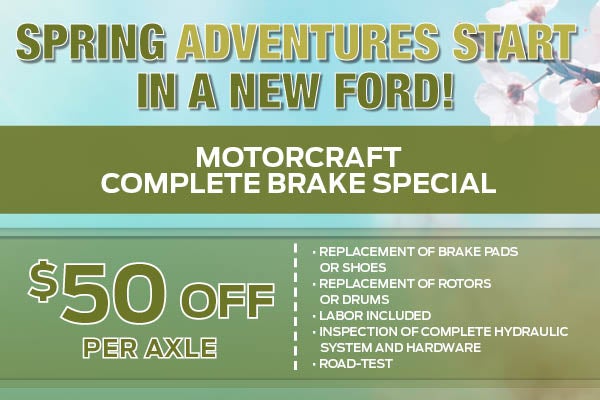 Motorcraft Complete Brake Special
