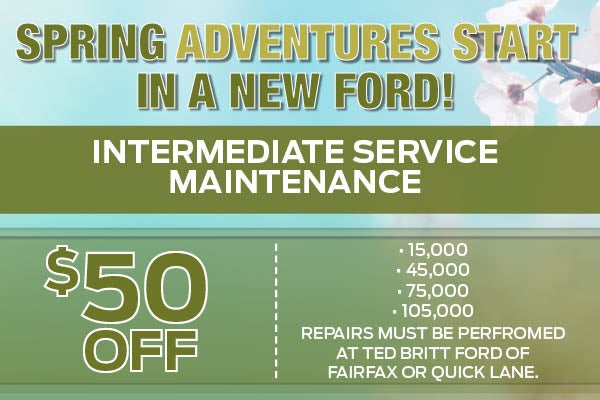 Intermediate Service Maintenance