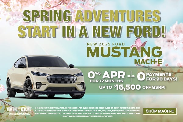 NEW 2025 FORD MACH-E