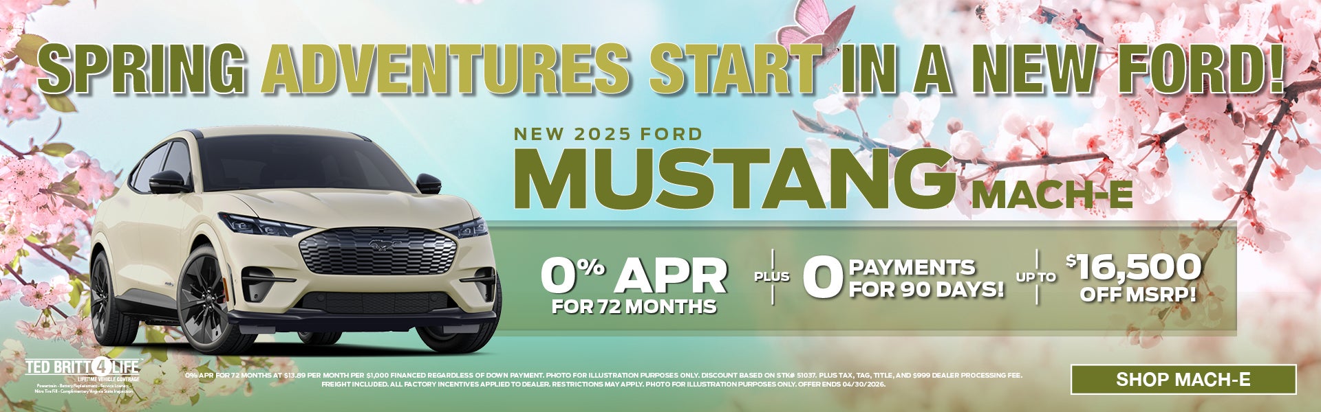 NEW 2025 FORD MUSTANG MACH-E