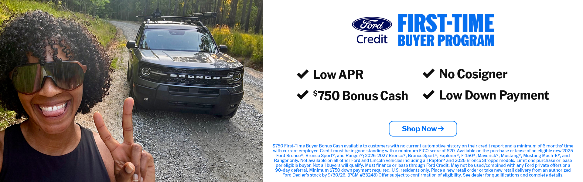 Ford Credit First Time Buyer