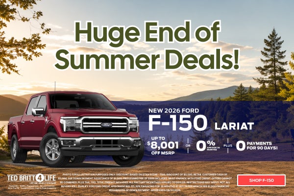 NEW 2026 FORD F-150