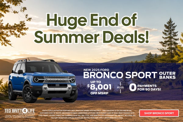 NEW 2025 FORD BRONCO SPORT BIG BEND