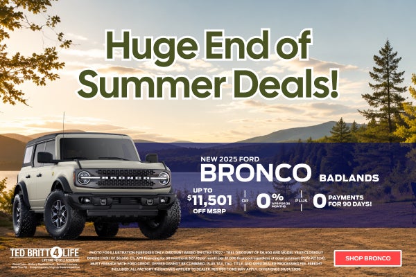 NEW 2025 FORD BRONCO