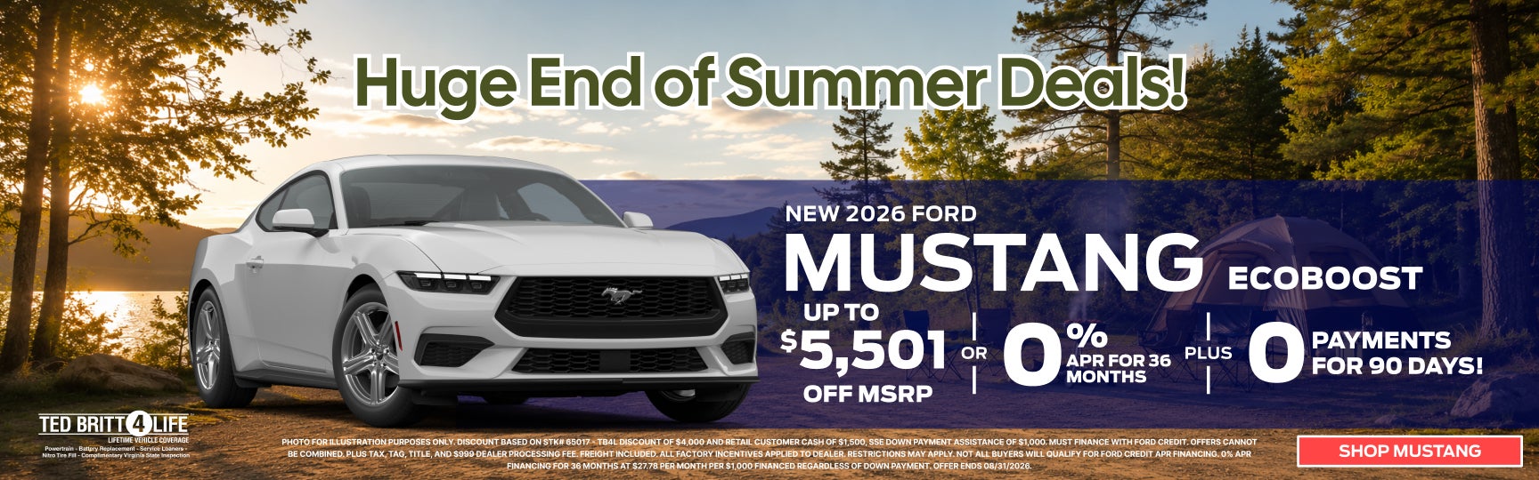 NEW 2026 FORD MUSTANG
