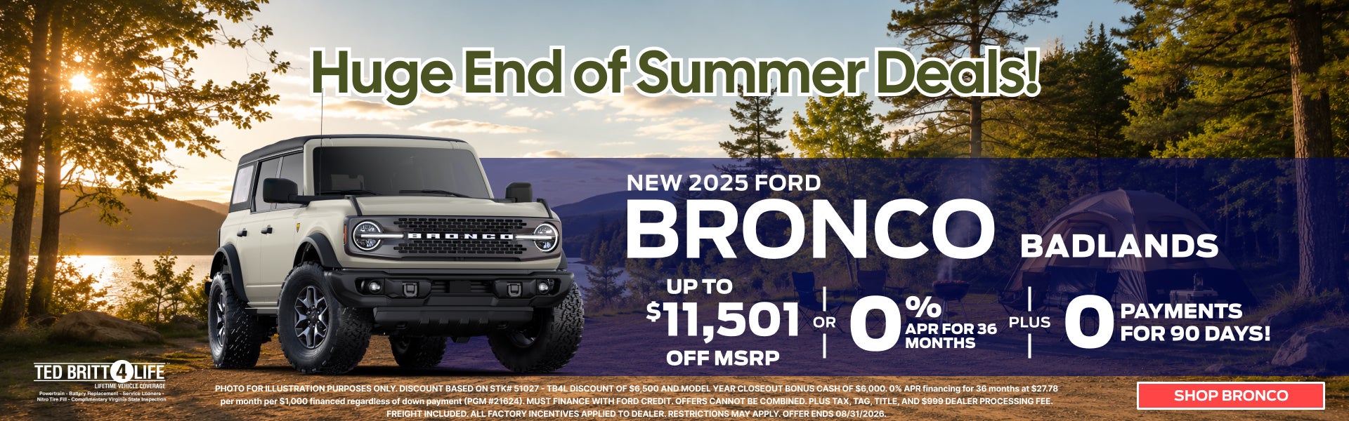 NEW 2025 FORD BRONCO RAPTOR