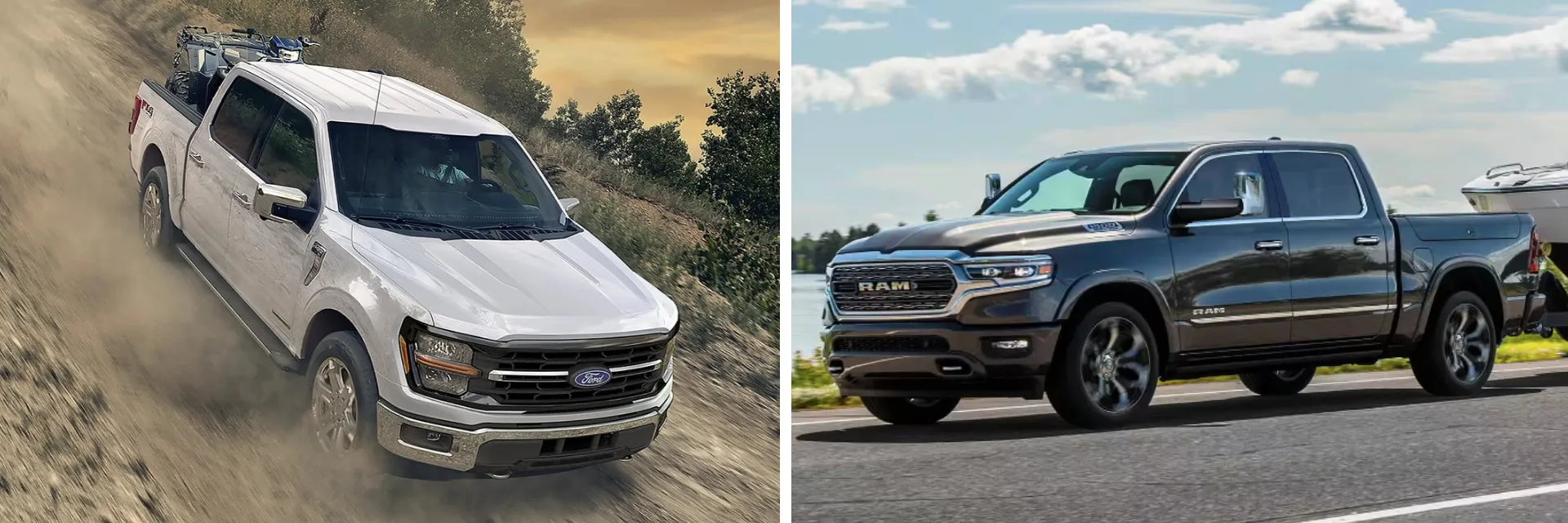 2025 Ford F-150 vs RAM 1500 Performance